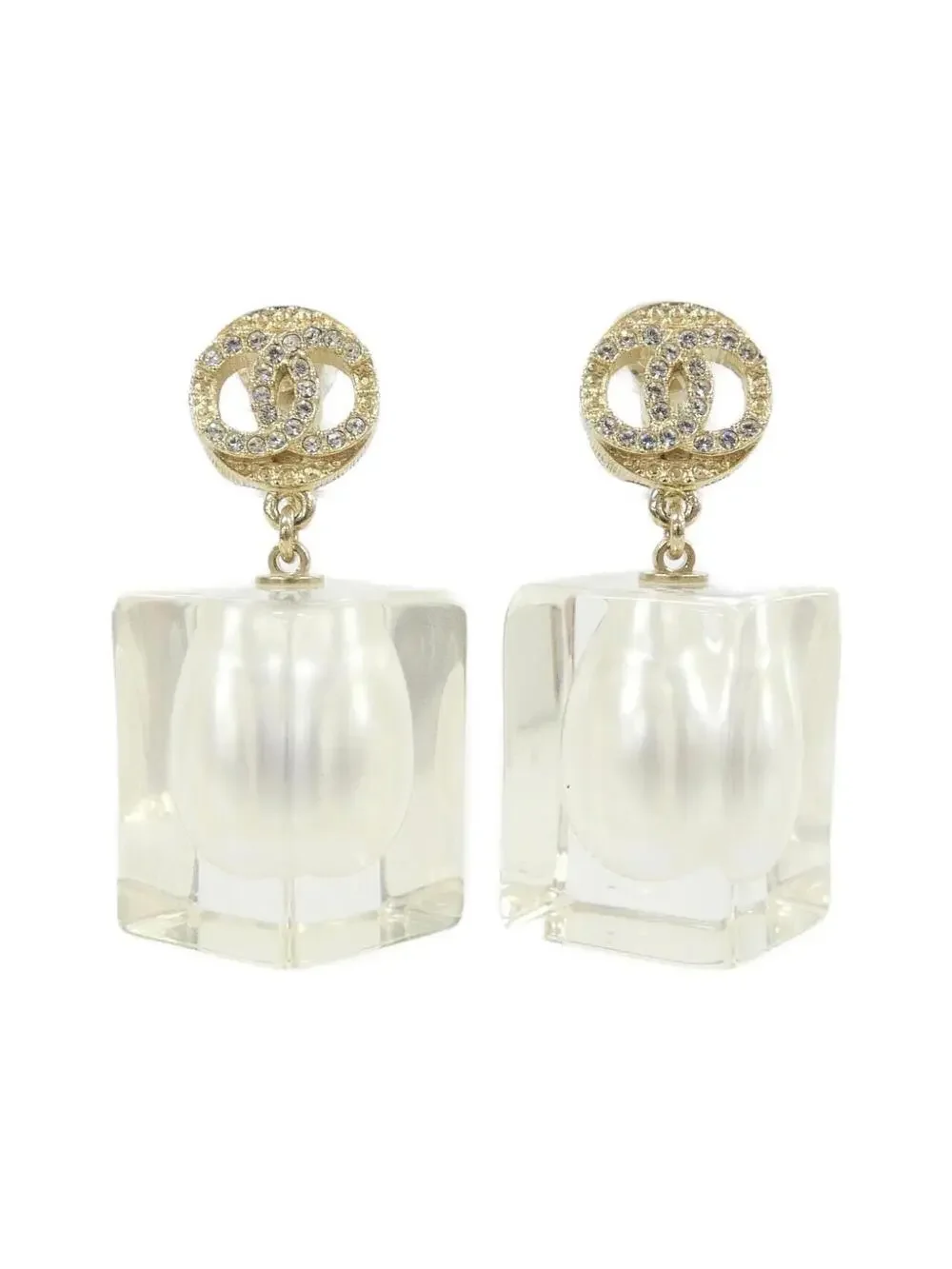 Chanel Earrings Gold-Tone Metal #327510C90B